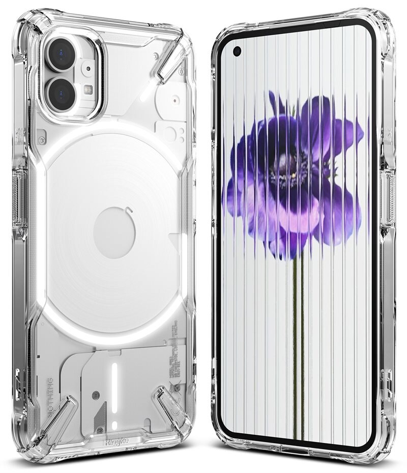 Ringke Fusion X Skal Nothing Phone 1 Genomskinlig - Mobilskal i tuff design