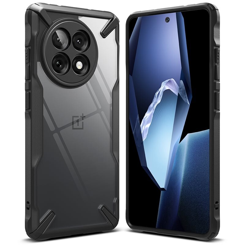 Ringke Fusion X Case OnePlus 13R Svart - Mobilskal i tuff design
