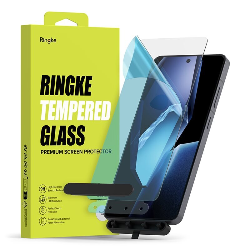 Ringke Screen Protector Glass OnePlus 13R (2-pack) - Skärmskydd i härdat glas - Enkel installation