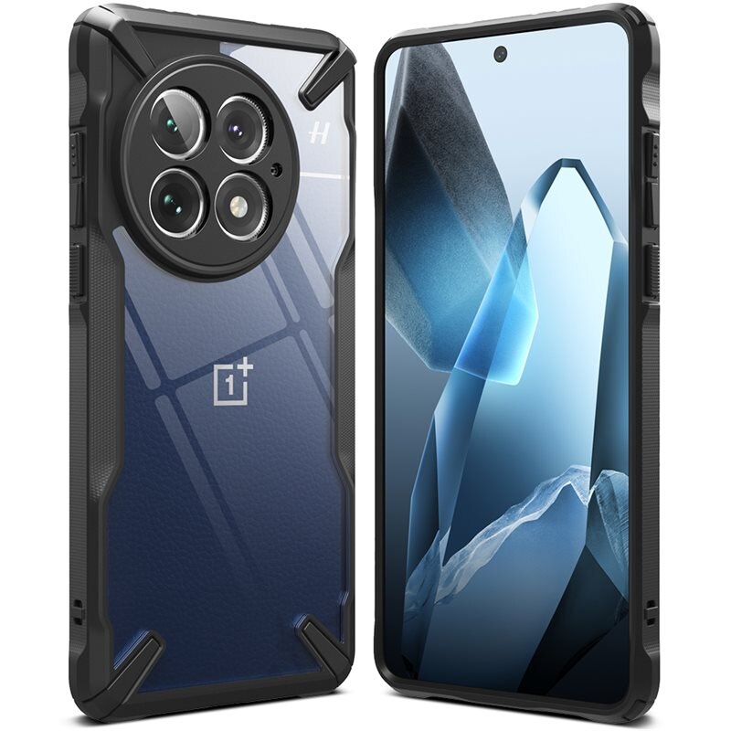 Ringke Fusion X Case OnePlus 13 Svart - Mobilskal i tuff design