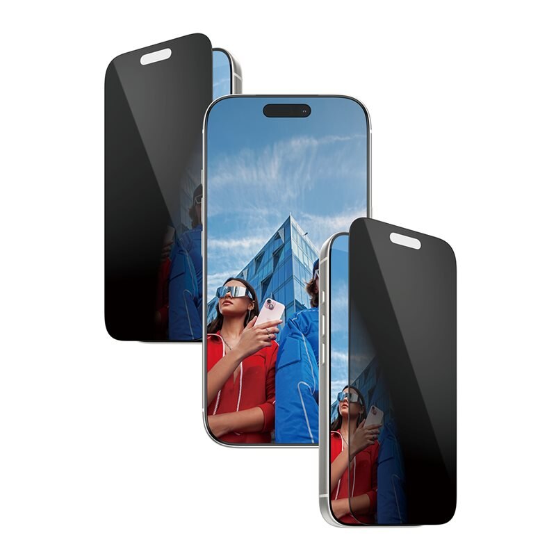 PanzerGlass iPhone 17 Pro Privacy Screen Protector (with EasyAligner) Ultra Wide Fit - Skärmskydd med sekretessfilter - Skydda din integritet