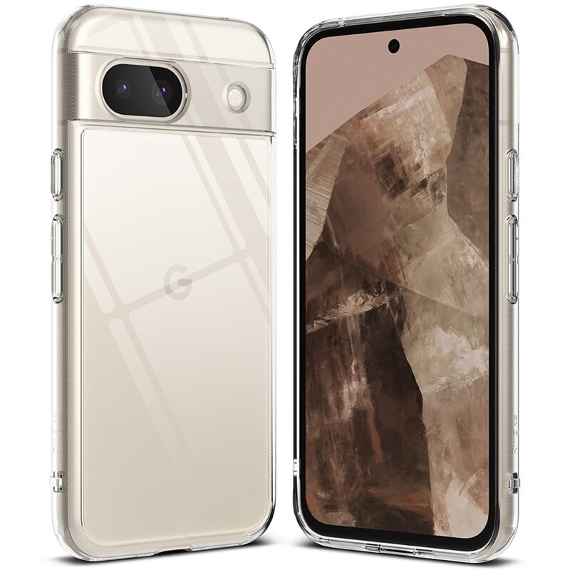 Ringke Fusion Case Google Pixel 8a Genomskinlig - Stilrent mobilskal i snygg design