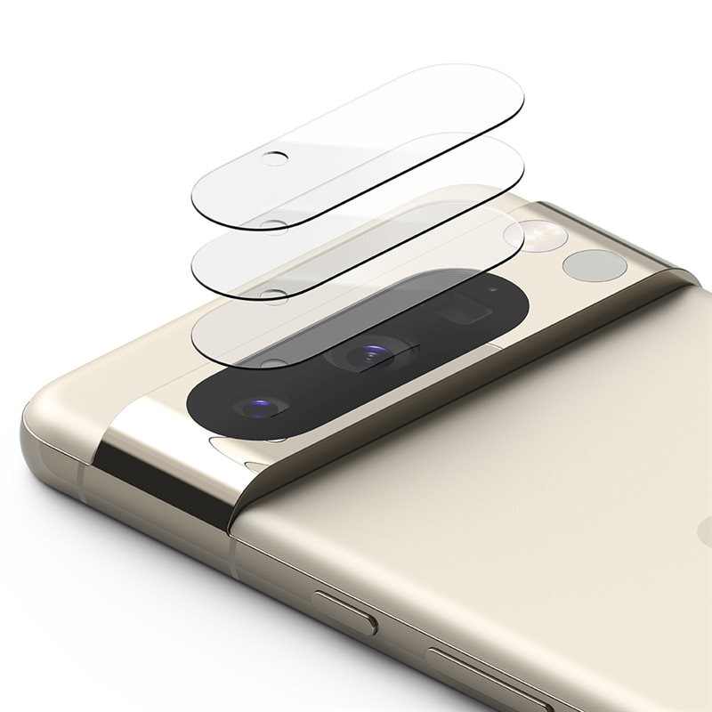 Ringke Camera Protector Glass Google Pixel 8 Pro (3-pack) - Kameraskydd - Linsskydd - Hög kvalitet