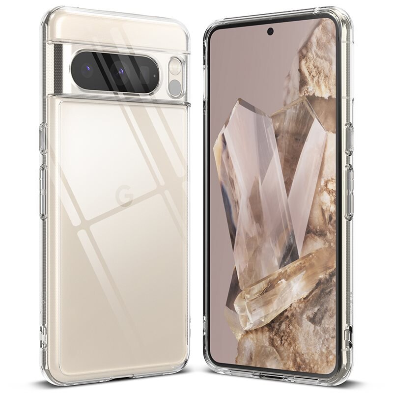 Ringke Fusion Case Google Pixel 8 Pro Genomskinlig - Stilrent mobilskal i snygg design