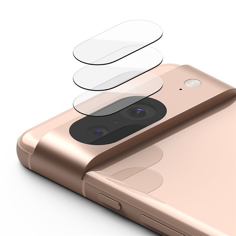 Ringke Camera Protector Glass Google Pixel 8 (3-pack) - Kameraskydd - Linsskydd - Hög kvalitet