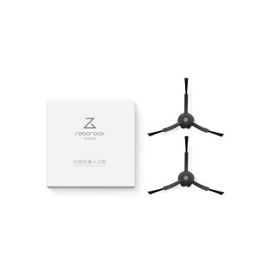 Roborock Sidoborstar vinyl 2-pack Roborock S8 Pro Ultra svart