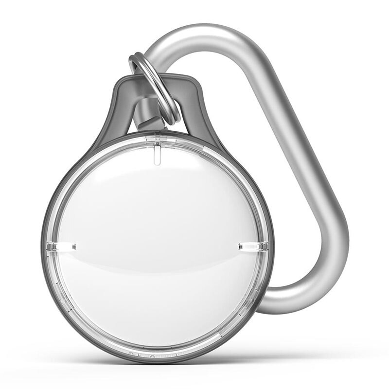Ringke Slim Skal Apple AirTag Smoke Svart - Skyddande skal i slimmad design