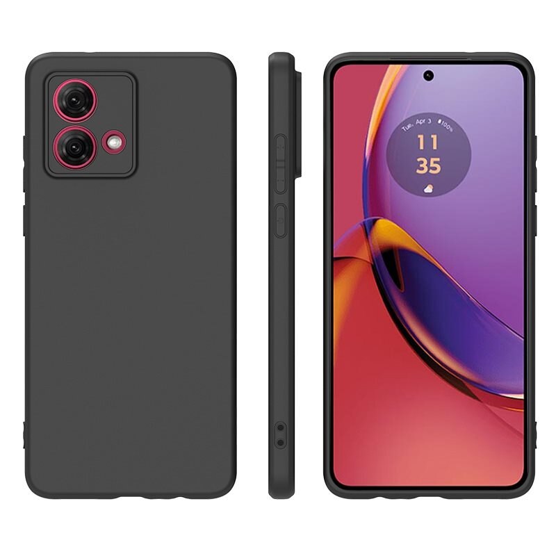 TPU Skal Motorola Moto G84 Svart - Mobilskal av hög kvalitet