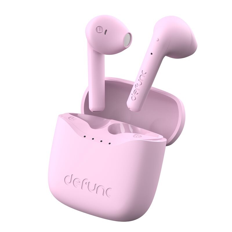 DeFunc TRUE Lite Pink - Trådlösa hörlurar - Mycket prisvärda