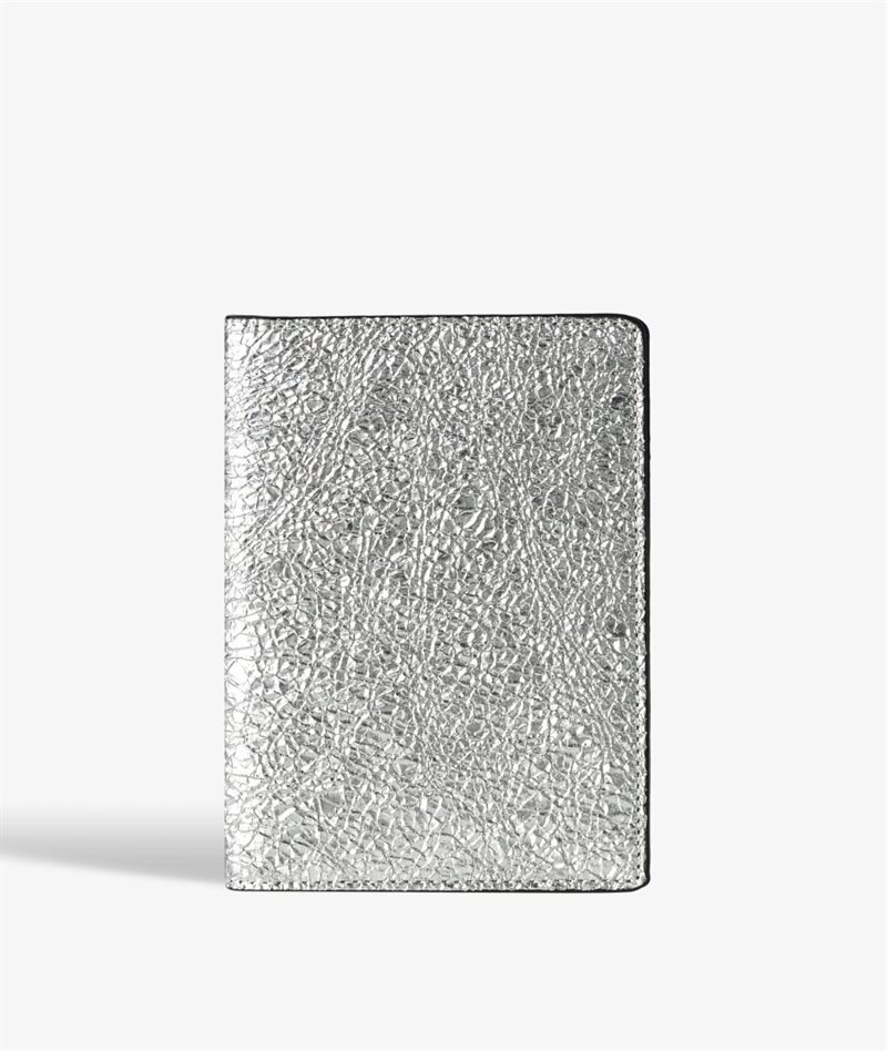 The Case Factory Pass Skal Crushed Metallic Silver