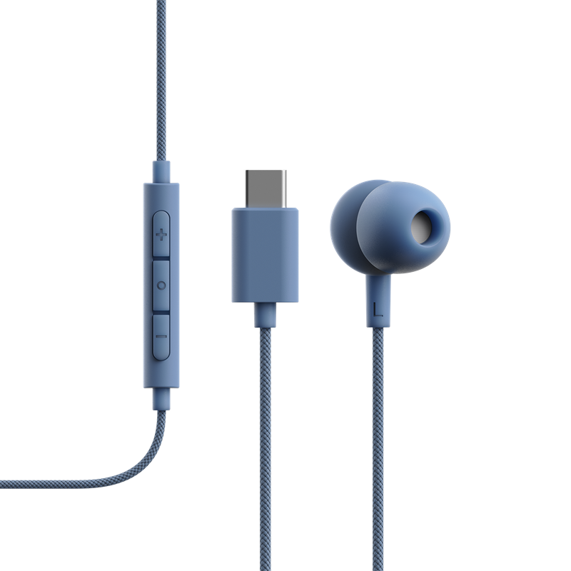 Sudio V3 Trådbundna Hörlurar USB-C Blå