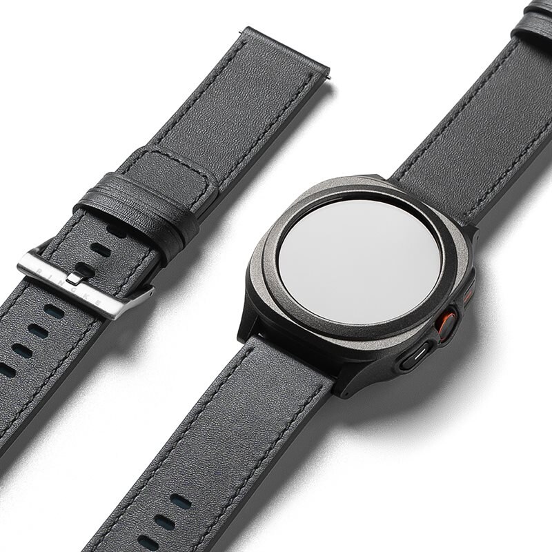 Ringke Leather One Basic Bold Band Mobvoi Ticwatch Pro 5 Black