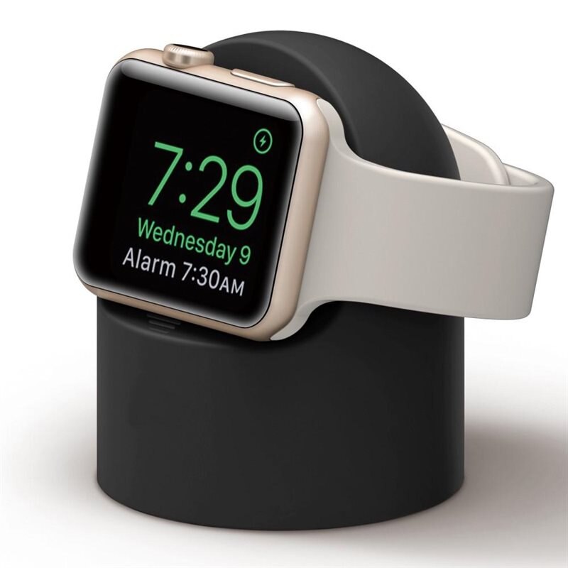 Laddningsställ Apple Watch svart - Praktiskt ställ