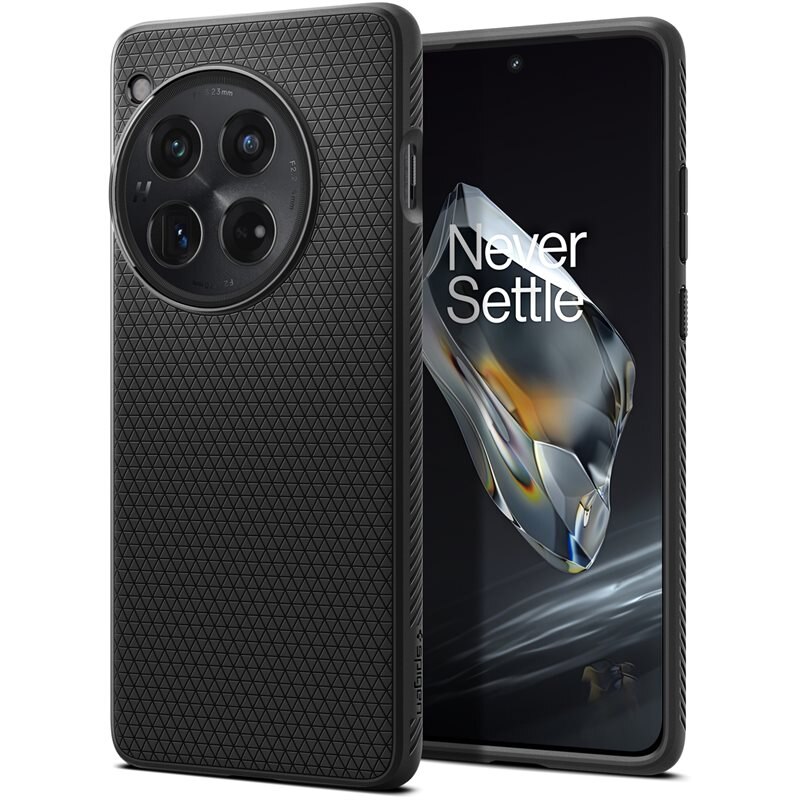 Spigen OnePlus 12 Case Liquid Air Black - Snyggt mobilskal