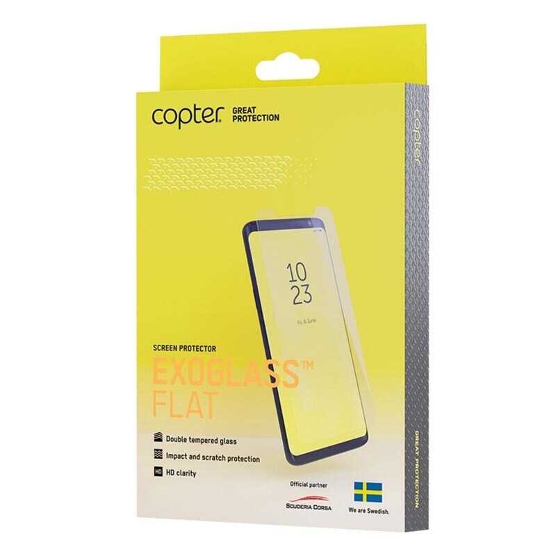Copter Exoglass iPhone SE 2020 - Skärmskydd i glas med enkel installation