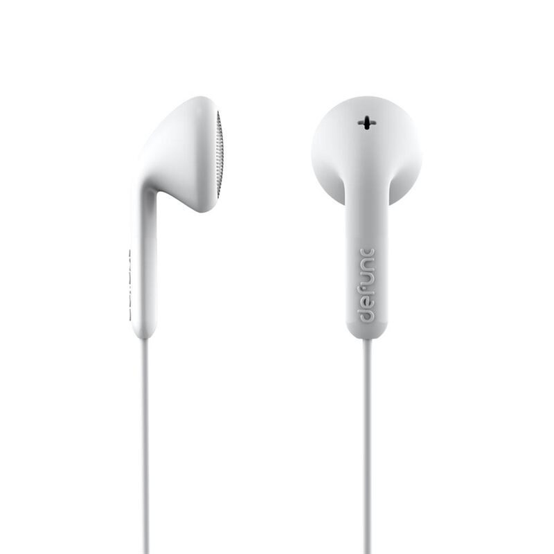 DeFunc Earbud Basic Talk White - Trådlösa hörlurar