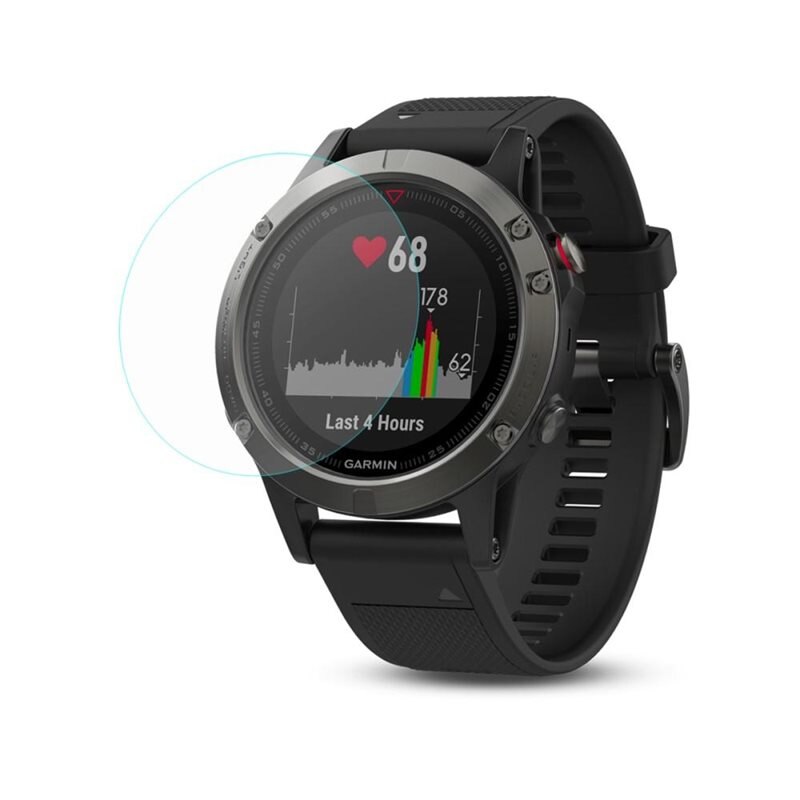 Hat Prince 0.2mm Härdat Glas Garmin Fenix 5/5 Plus - Skärmskydd som skyddar mot repor och slitage