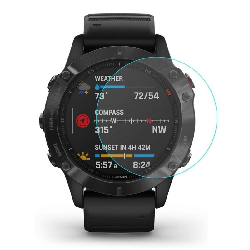 Hat Prince 0.2mm Härdat Glas Garmin Fenix 7 Pro - Skärmskydd som skyddar mot repor och slitage