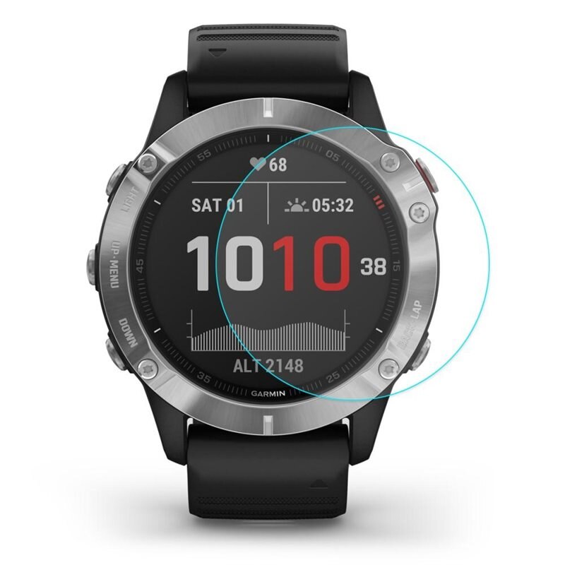Hat Prince 0.2mm Härdat Glas Garmin Fenix 6X Pro - Skärmskydd som skyddar mot repor och slitage