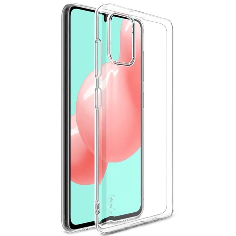 Imak TPU Skal Samsung Galaxy A41 Genomskinlig - Snyggt mobilskal - Skyddar din mobil från skador och slitage