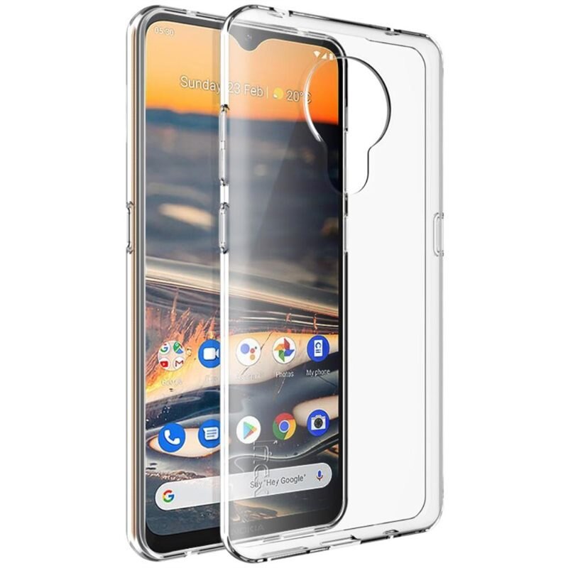 Imak TPU Skal Nokia 5.3 Genomskinlig - Snyggt mobilskal - Skyddar din mobil från skador och slitage