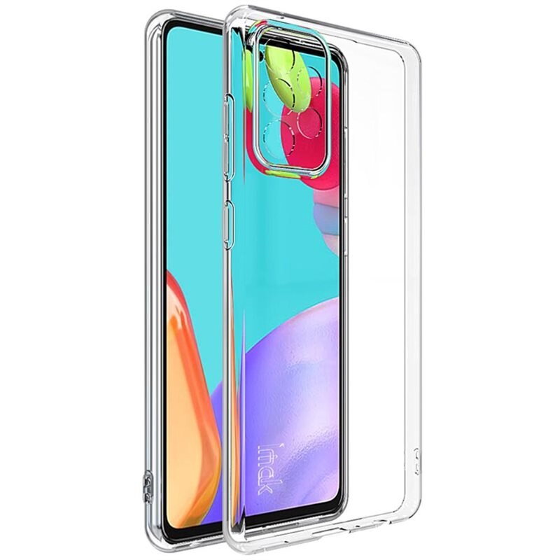 Imak TPU Skal Samsung Galaxy A52 5G Genomskinlig - Snyggt mobilskal - Skyddar din mobil från skador och slitage