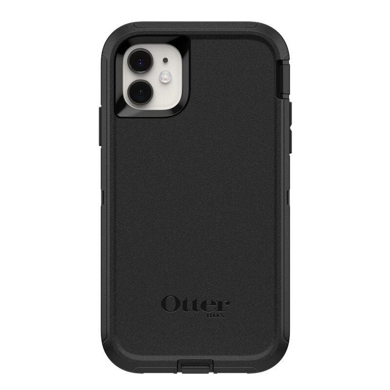 Otterbox Defender Skal iPhone 11 Svart - Skal med extremt stötskydd. Hölster med bältesklämma ingår