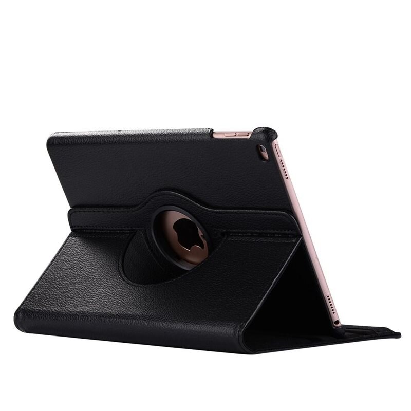 360-fodral iPad 9.7 5th Gen (2017) svart - Skyddande fodral