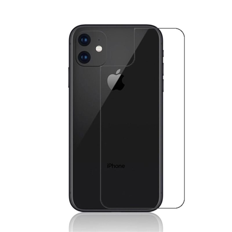 Härdat Glas 0.3mm Baksida iPhone 11 - Skärmskydd för baksidan av telefonen