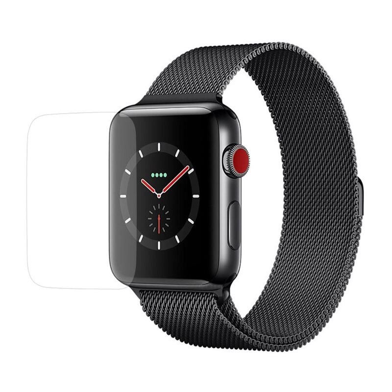 Härdat Glas 0.3mm Skärmskydd Apple Watch Series 1-3 42mm - Skärmskydd som skyddar mot repor och slitage