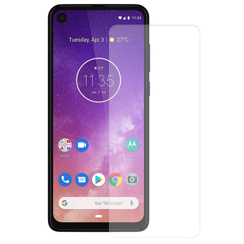Motorola One Vision Skärmskydd Härdat Glas 0.3mm - Tunt skärmskydd i tåligt härdat glas
