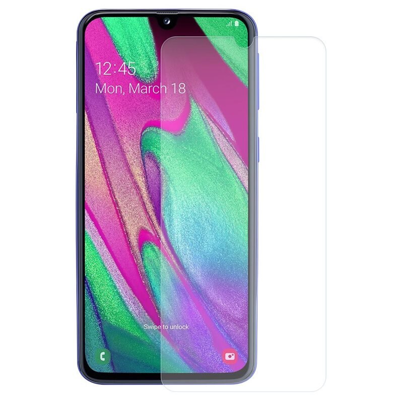 Samsung Galaxy A40 Skärmskydd Härdat Glas 0.3mm - Tunt skärmskydd i tåligt härdat glas