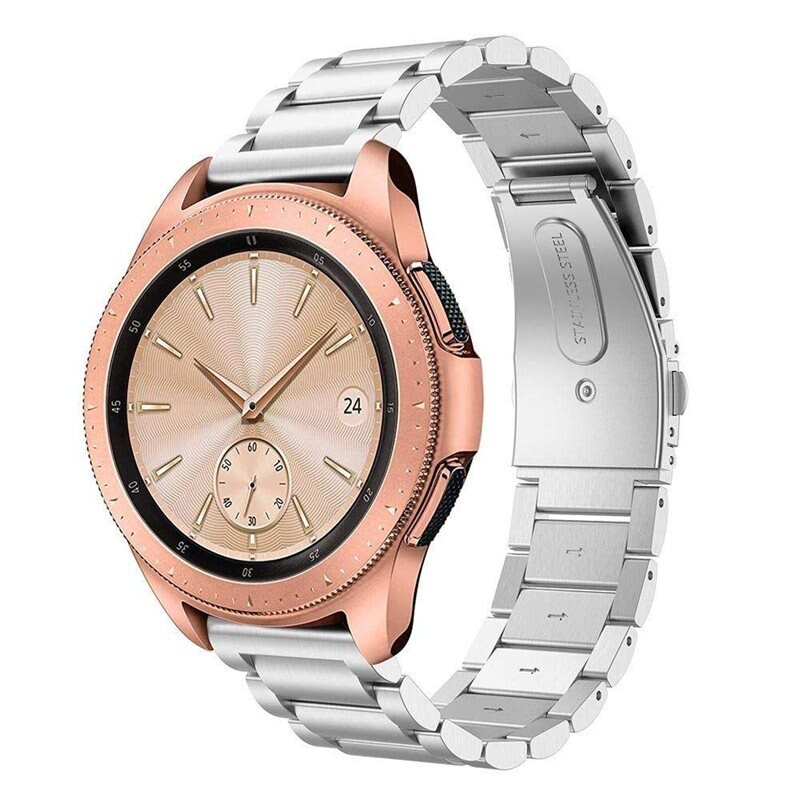 Metallarmband Samsung Galaxy Watch 42mm Silver - Armband i lyxig och stilren design