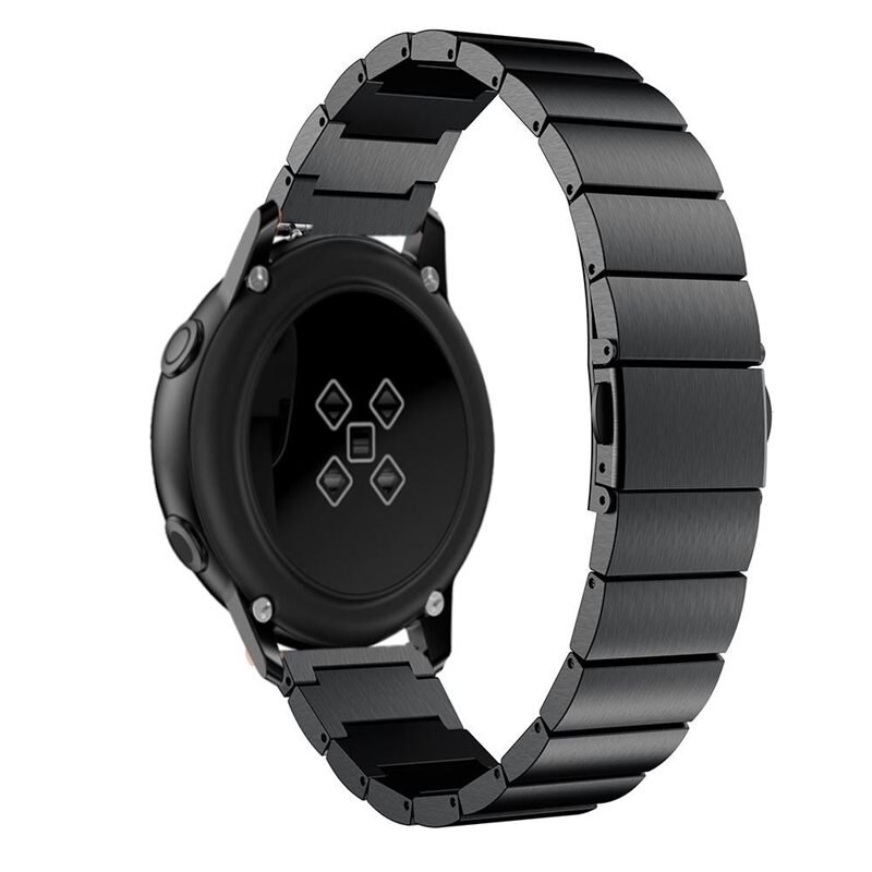 Länkarmband Samsung Galaxy Watch 42mm svart - Snyggt metallarmband