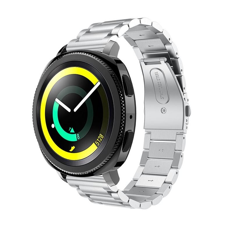 Metallarmband Samsung Gear Sport Silver - Armband i lyxig och stilren design