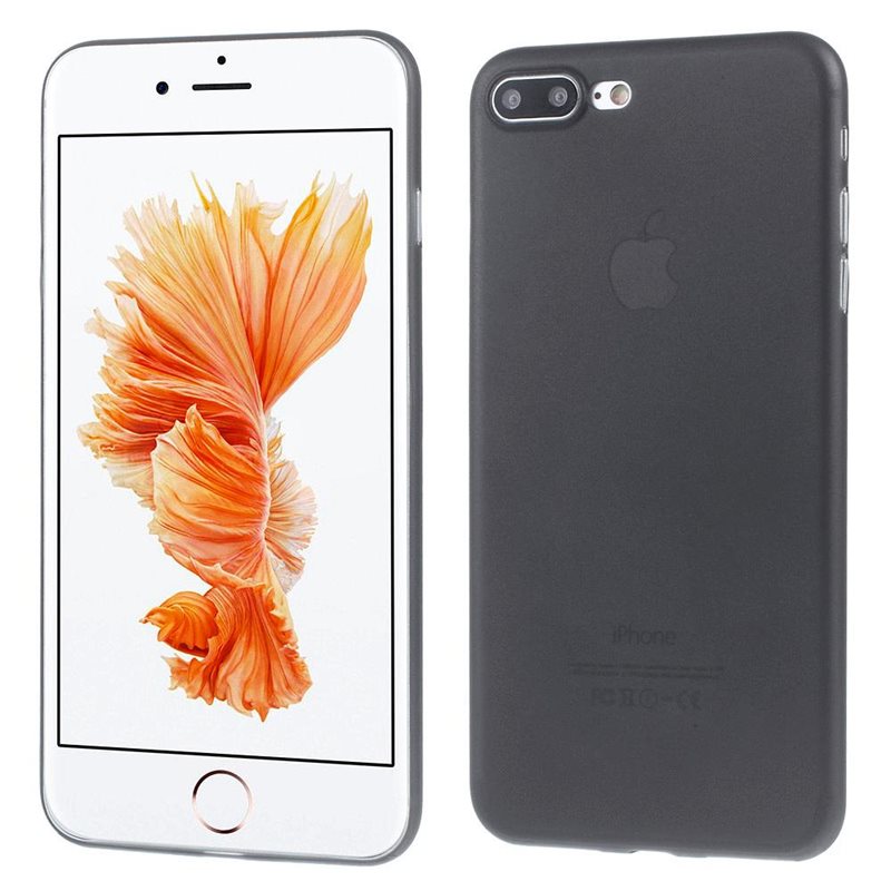 Mobilskal Ultratunt Apple iPhone 7 Plus/8 Plus svart - Extra tunt mobilskal i slimmad design
