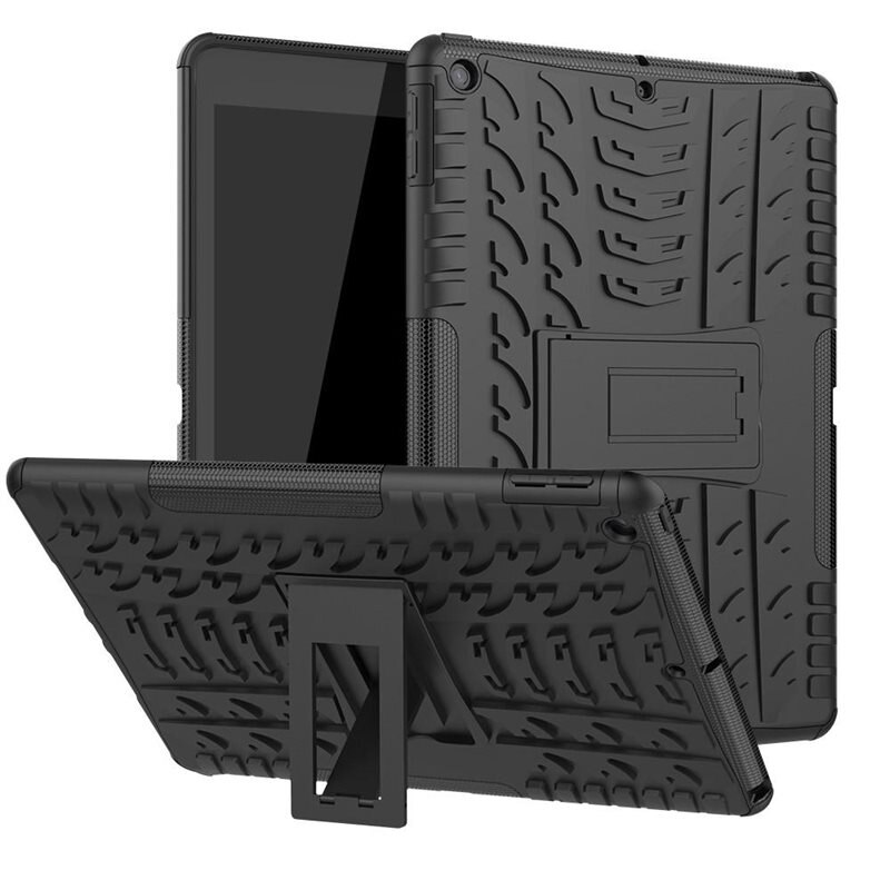 Robust Skal iPad 10.2 9th Gen (2021) svart - Stöttåligt skal