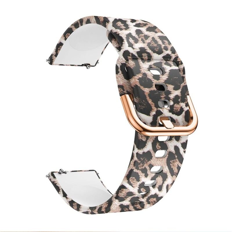 Silikonarmband Garmin Vivoactive 6 Leopard - Sportigt armband perfekt för träningen