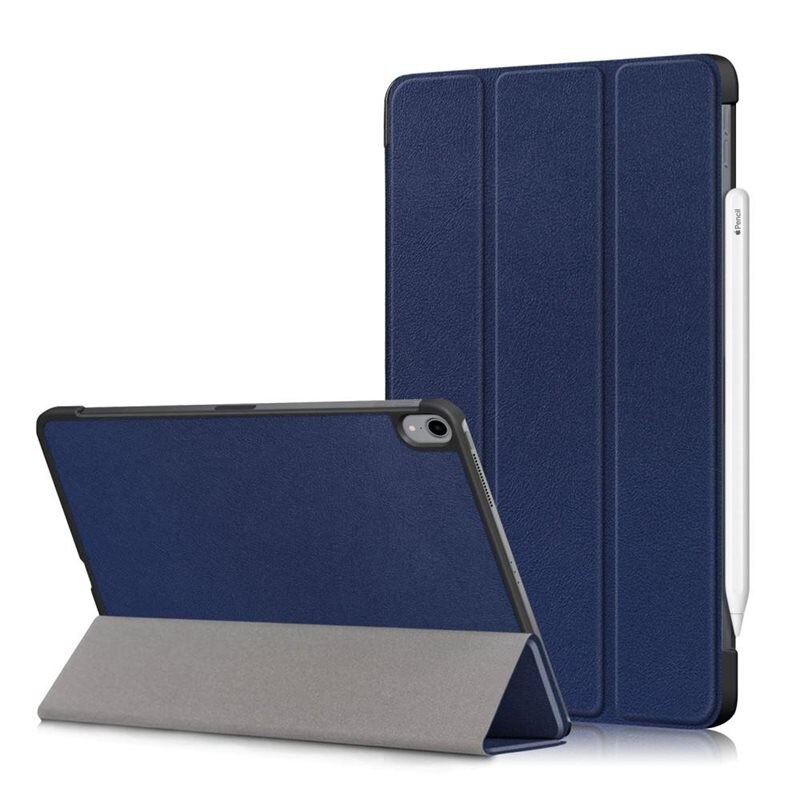 Fodral Tri-fold Apple iPad Air 11 6th Gen (2024) Blå - Skyddande fodral med stödfunktion