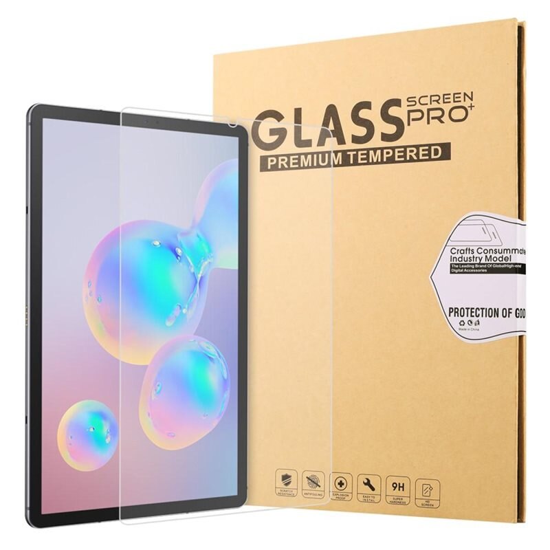 Härdat Glas 0.25mm Skärmskydd Samsung Galaxy Tab S6 Lite - Skydda skärmen från repor och slitage - Enkel montering