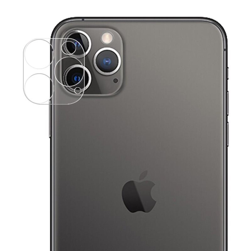 Härdat Glas 0.2mm Linsskydd iPhone 12 Pro Max - Kameraskydd i härdat glas - Enkel installation