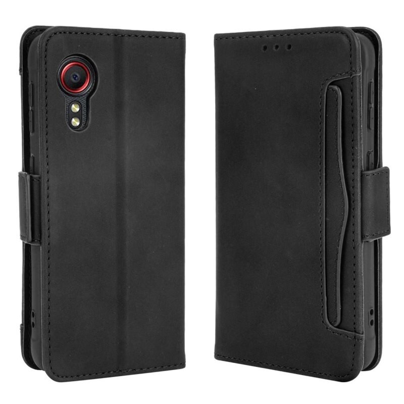 Multi Plånboksfodral Samsung Galaxy Xcover 5 svart - Mobilfodral - Kortfack och sedelficka