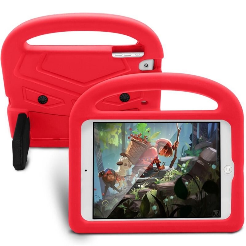 Skal EVA iPad Mini 5th Gen (2019) röd - Perfekt för barn - Skyddande fodral