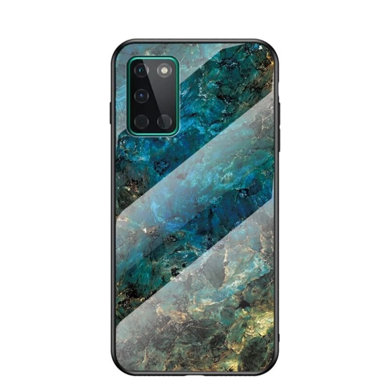 Skal Härdat Glas OnePlus 8T Grön Smaragd - Snyggt mobilskal med mönster