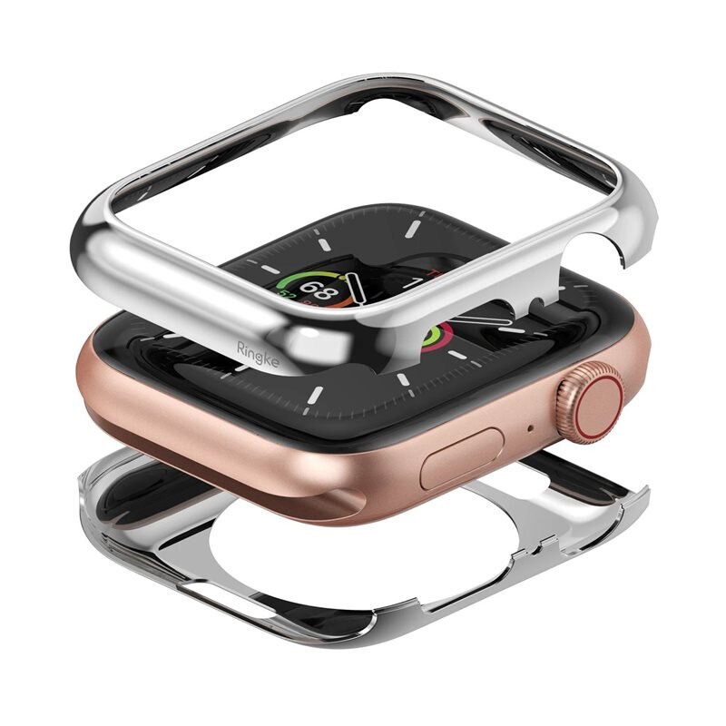 Ringke Full Frame Skal Apple Watch 44mm Silver - Skal som skyddar mot repor och slitage
