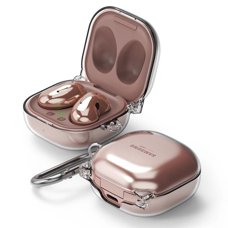 Ringke Hinge Skal Samsung Galaxy Buds 2/2 Pro/Live/Pro genomskinlig - Skyddande fodral - Skal