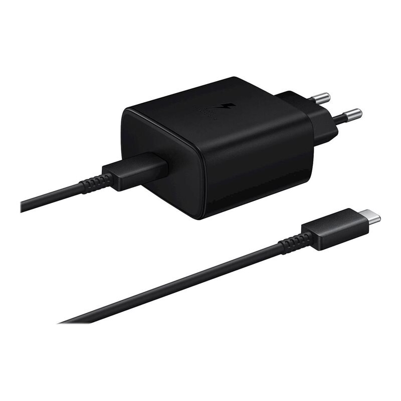 Samsung Mobilladdare Fast Charge 45W PD USB-C svart - Ladda snabbt, smidigt och effektivt