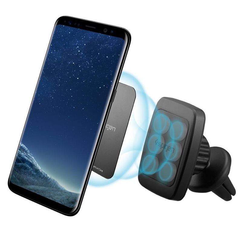 Spigen Kuel H12 Hexa-Core Magnetic Air Vent Car Mount - Magnetisk mobilhållare till bilen - Fästes i ventilationsgaller