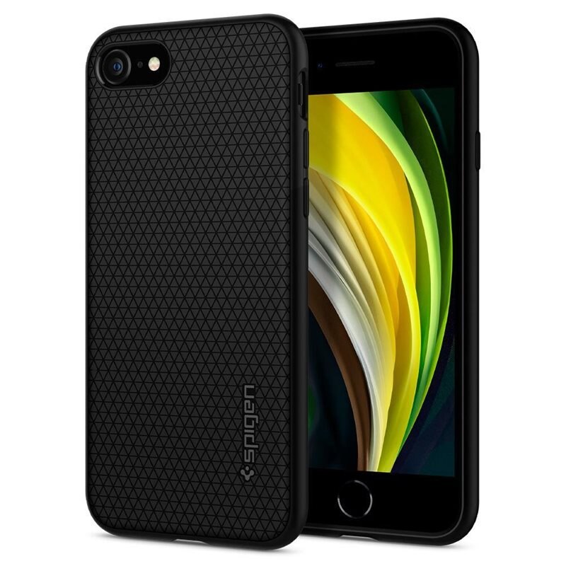 Spigen iPhone 7 Case Liquid Air Armor Black - Mobilskal