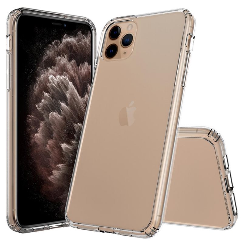 tectTech Crystal Hybrid Skal iPhone 11 Pro Max Transparent - Stöttåligt mobilskal